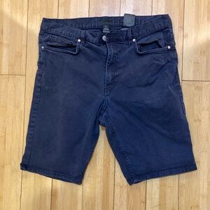 H&M Men's Dark Blue Jean Shorts